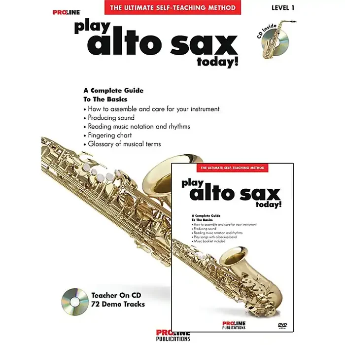 Proline Play Alto Sax Today Beginner‘s Pack Book/CD/DVD Guitar Center