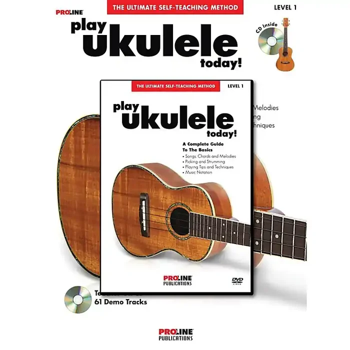 Proline Play Ukulele Today! Method (Book/CD/DVD) Guitar Center