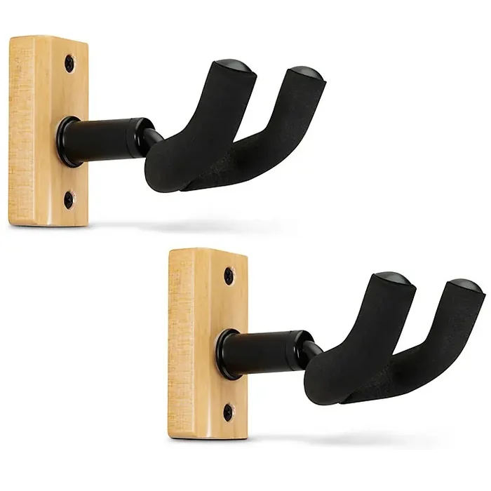 Proline Solid Wood Ukulele/Mandolin Wall Hanger – Natural, 2-Pack Guitar Center