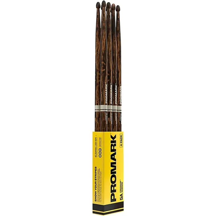 Promark FireGrain Rebound Acorn Tip Drum Sticks 4-Pack 5A Wood Guitar Center