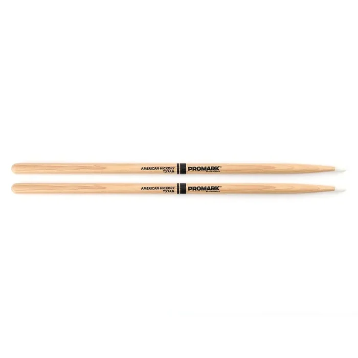 Promark Hickory 7A Nylon Tip drumstick