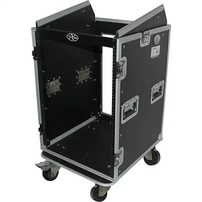ProX T-16MRSS 16U Rack x 10U Top Mixer DJ Combo Flight Case Black Guitar Center