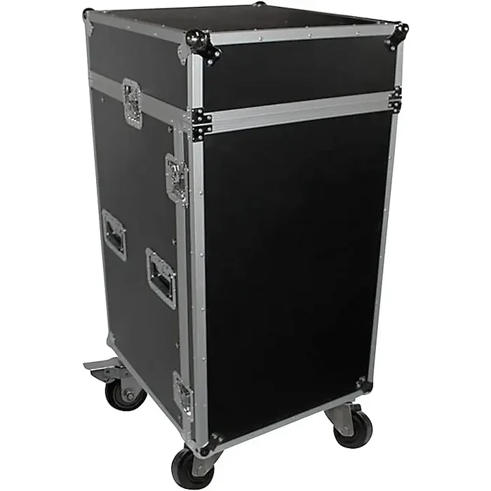 ProX T-18MRSS 18U Rack x 10U Top Mixer DJ Combo ATA Flight Case 18 RU Space Guitar Center