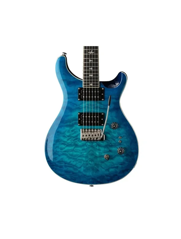 PRS SE Custom 24-08 Quilt Package Electric Guitar – Lake Blue