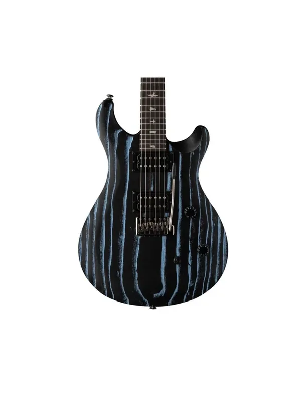 PRS SE Swamp Ash Sandblasted CE 24 Ltd. Ed. Guitar – Sandblasted Blue