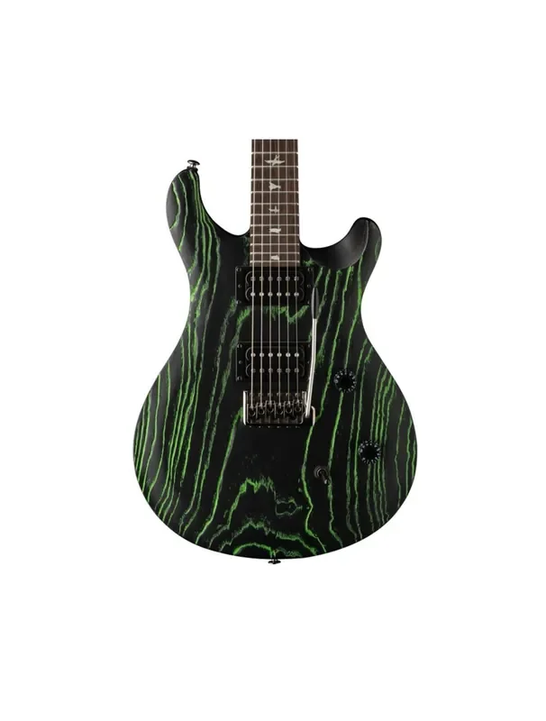 PRS SE Swamp Ash Sandblasted CE 24 Ltd. Ed. Guitar – Sandblasted Green