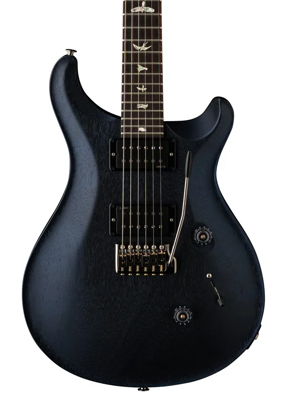 PRS Standard 24 Satin Electric Guitar in Pearl Black