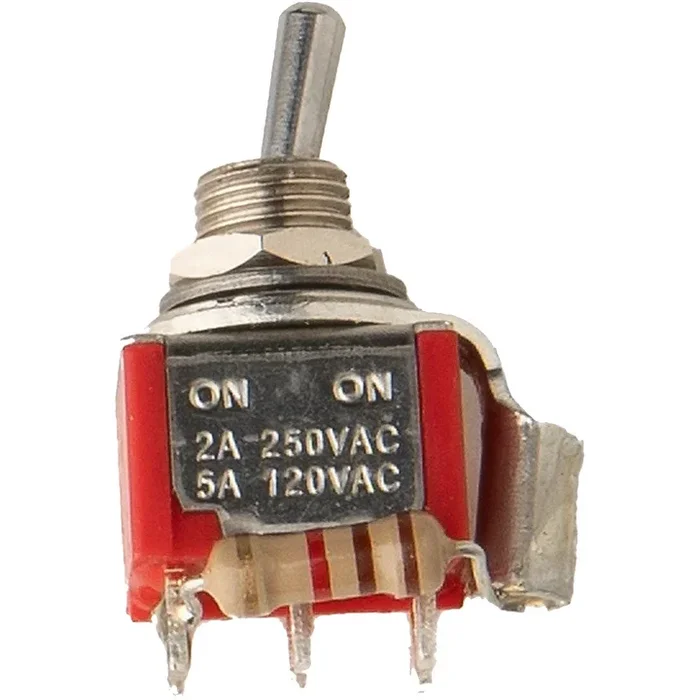 PRS Surface Mount Mini Toggle DPDT .200″ with 1.1K Ohm