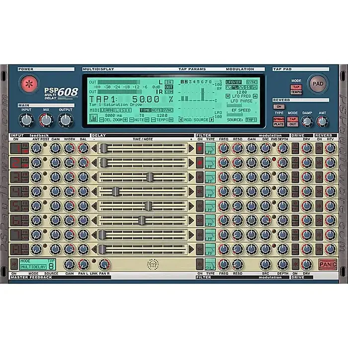 PSP Audioware PSP 608 Multi-Delay (Download) Guitar Center