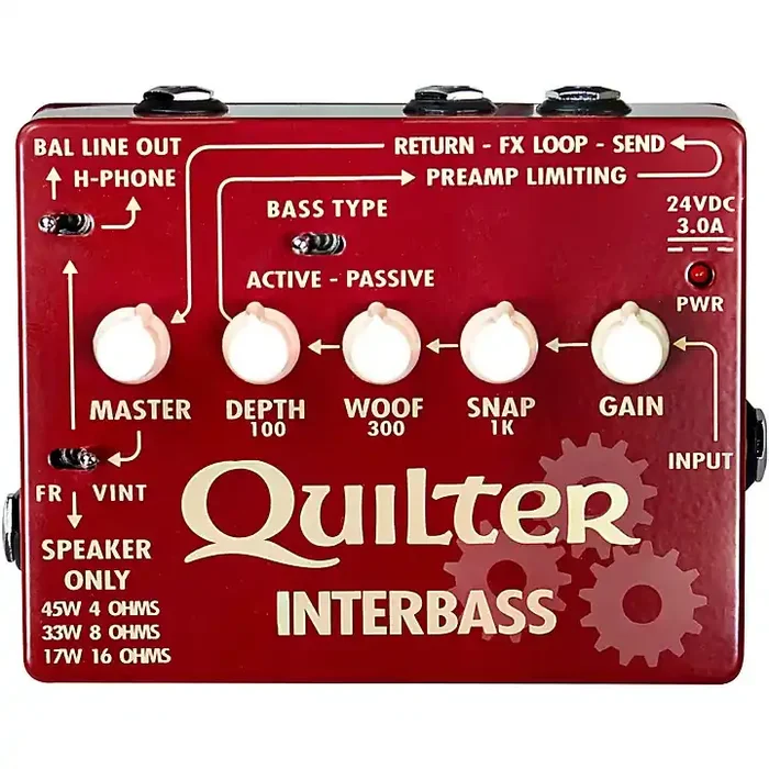 Quilter Labs InterBass 45W Bass Amp Pedal Guitar Center