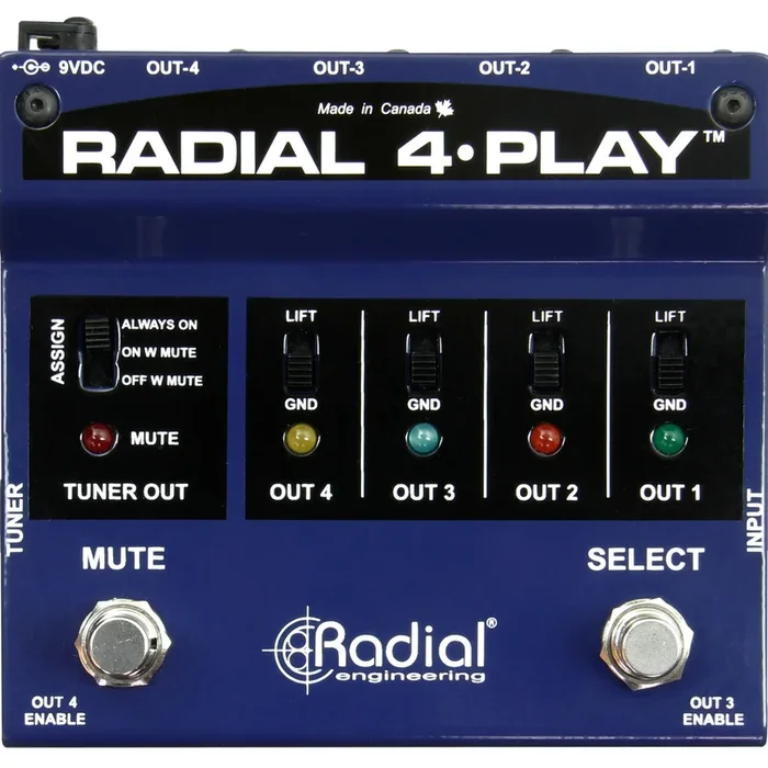 Radial – 4 Play DI R8001432 00