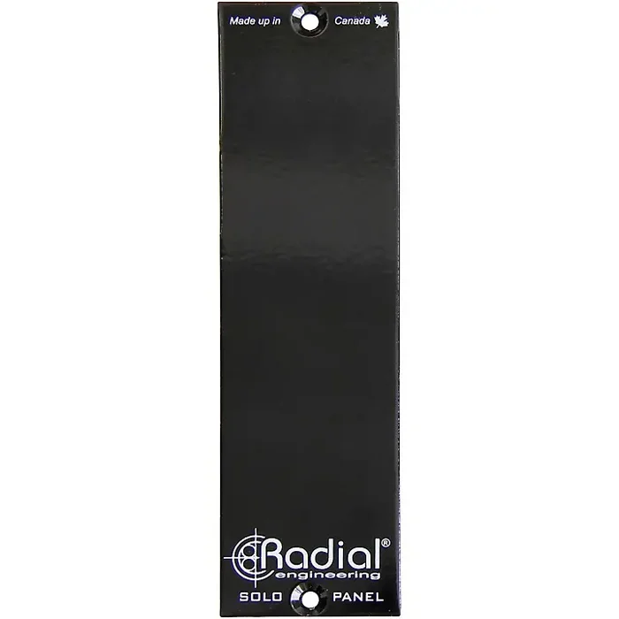 Radial Engineering 500 Series Solo Double-Wide Filler Panel Guitar Center