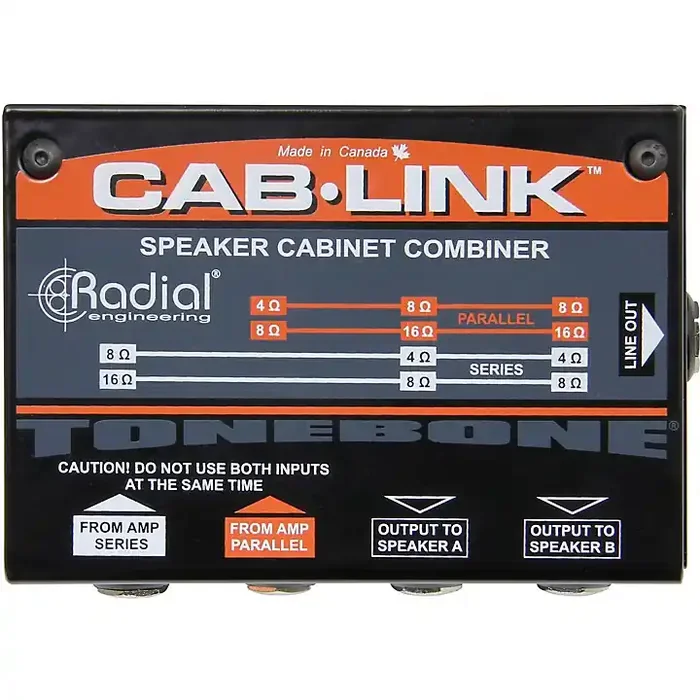 Radial Engineering Cab-Link Passive Speaker Cabinet Merger Guitar Center