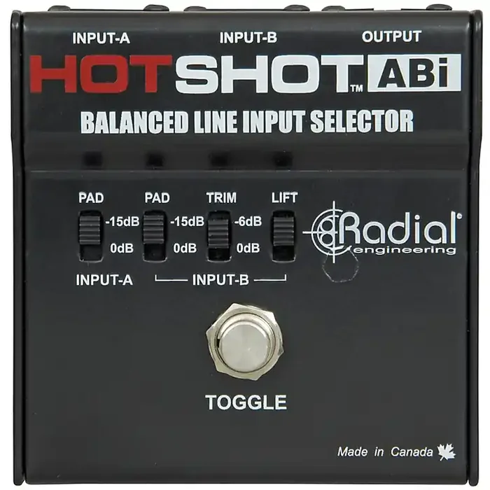 Radial Engineering HotShot ABI Line Input Selector Guitar Center