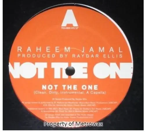 Raheem Jamal Not the One – 12-INCH SINGLE