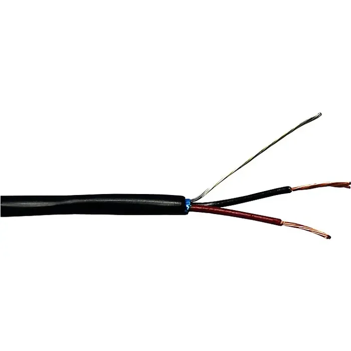 Rapco MIC2.K Bulk 3-Conductor Microphone Cable (Sold By Foot) 100 ft. Black Guitar Center