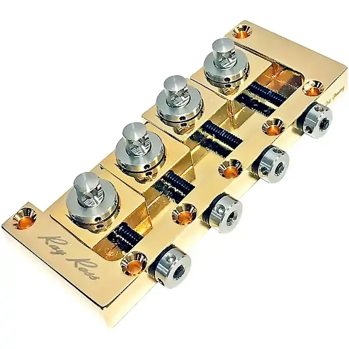 Ray Ross Saddle-less 4-String Bass Bridge Gold Guitar Center