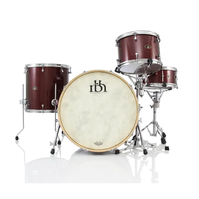 RBH Drums Westwood 4-Piece Drum Shell Pack – Merlot Sparkle