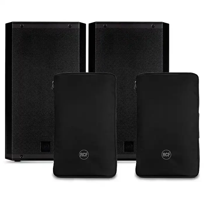 RCF ART 945-A 15″ Powered Speaker Pair With Covers Guitar Center