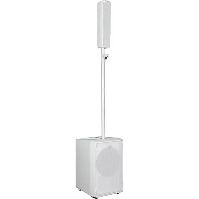 RCF EVOX JMIX8 Line Array PA System With 8-Channel Mixer (White) Guitar Center