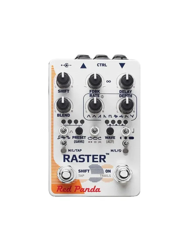 Red Panda Raster 2 Digital Delay Pedal