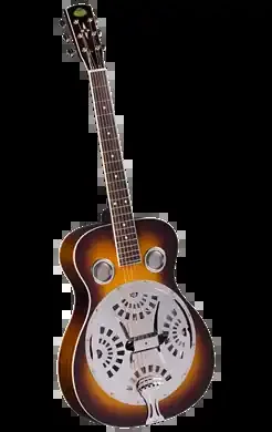 Regal RD-40V Studio Series Roundneck Resophonic Guitar – Vintage Sunburst