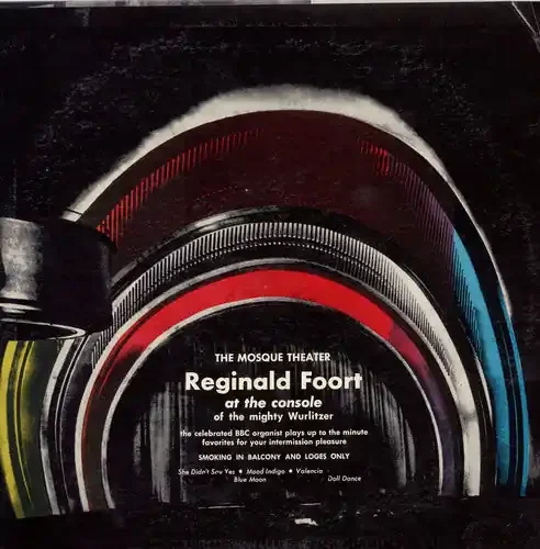 Reginald Foort Mosque Theater Reginald Foort at the Console – COMPACT DISCS