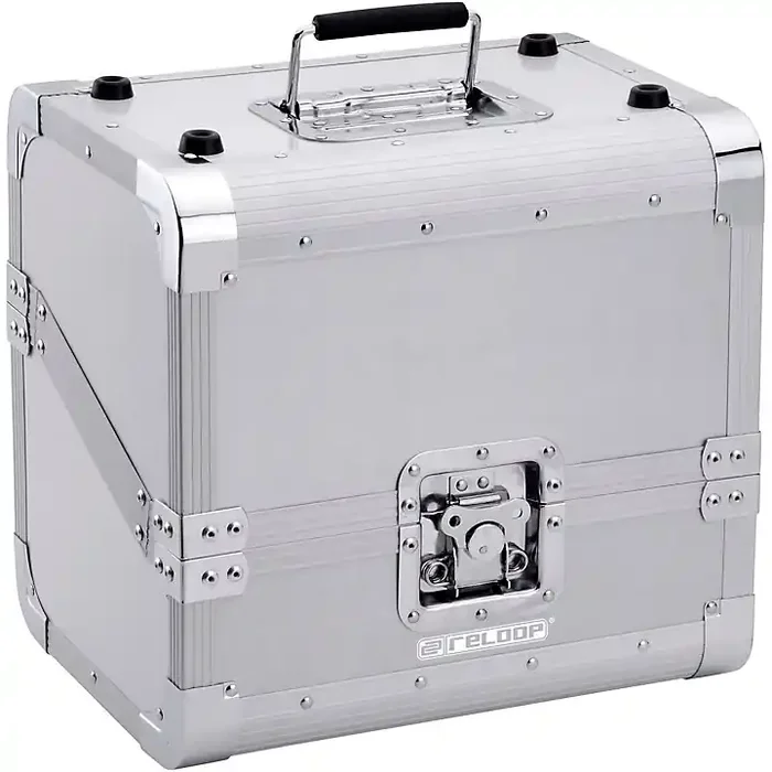Reloop 80 Record Case Silver Guitar Center