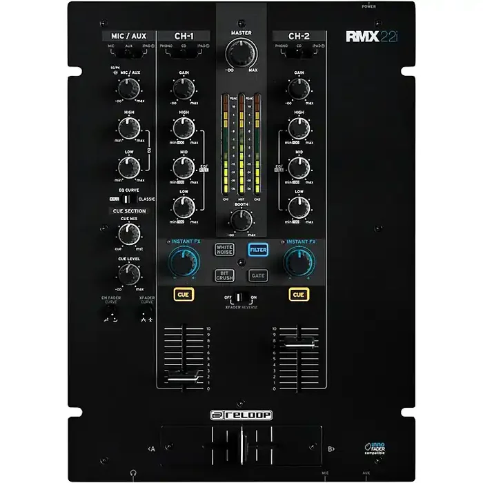 Reloop RMX-22I 2-Channel MIDI Mixer Guitar Center