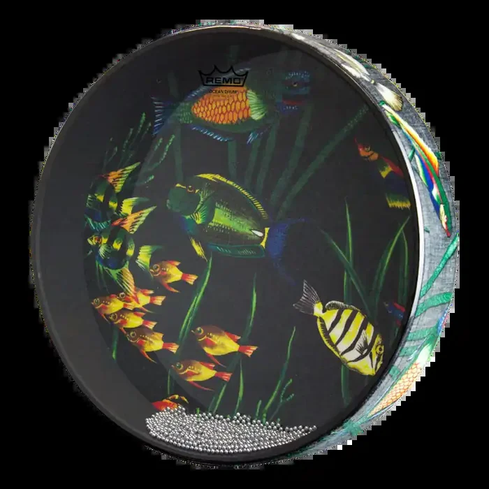 Remo 12″ Fish Graphic Ocean Drum