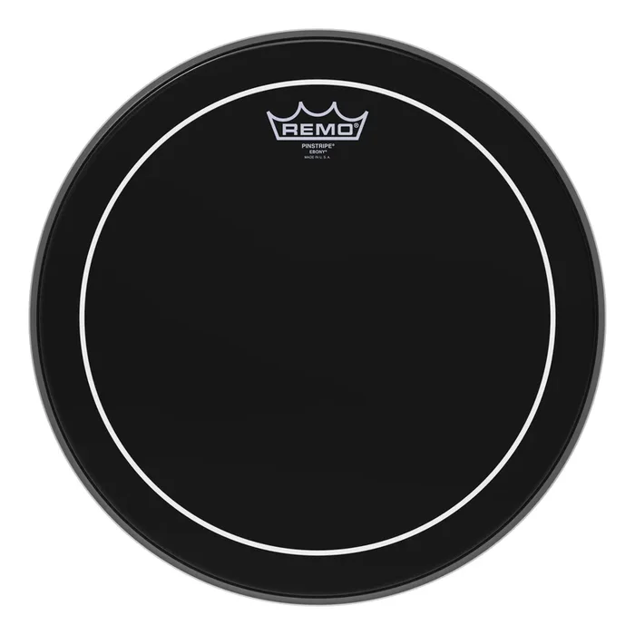 Remo 14″ Ebony Pinstripe Tom / Snare / Floor Tom Head