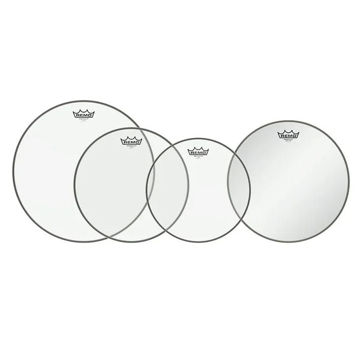 Remo Ambassador Drum Skins Clear Rock Pack 12, 13, 16, 14