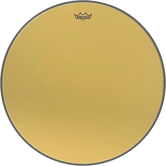 Remo Ambassador Starfire Gold Bass Drumhead 24 in. Guitar Center