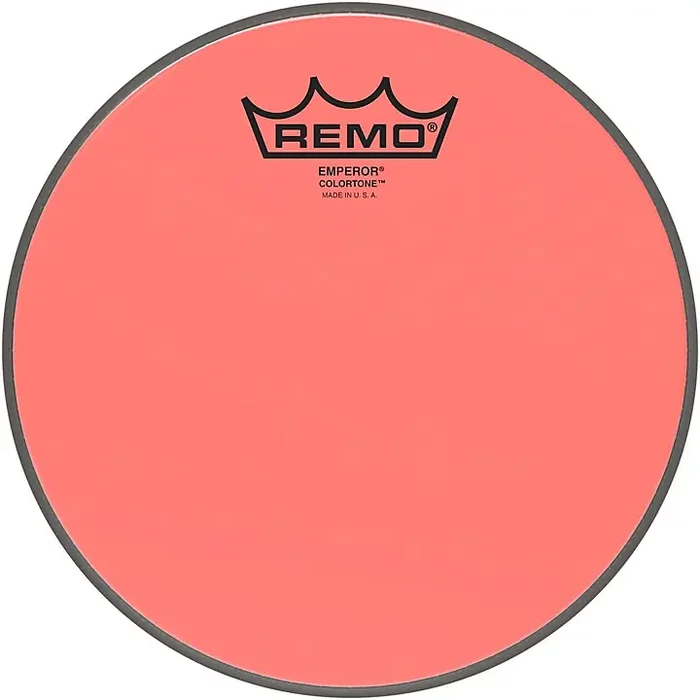 Remo Emperor Colortone Red Drum Head 8 in. Guitar Center
