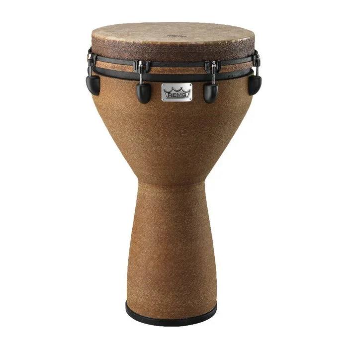 Remo Mondo DJ-0014-05 14″ Key-Tuned Djembe, Earth