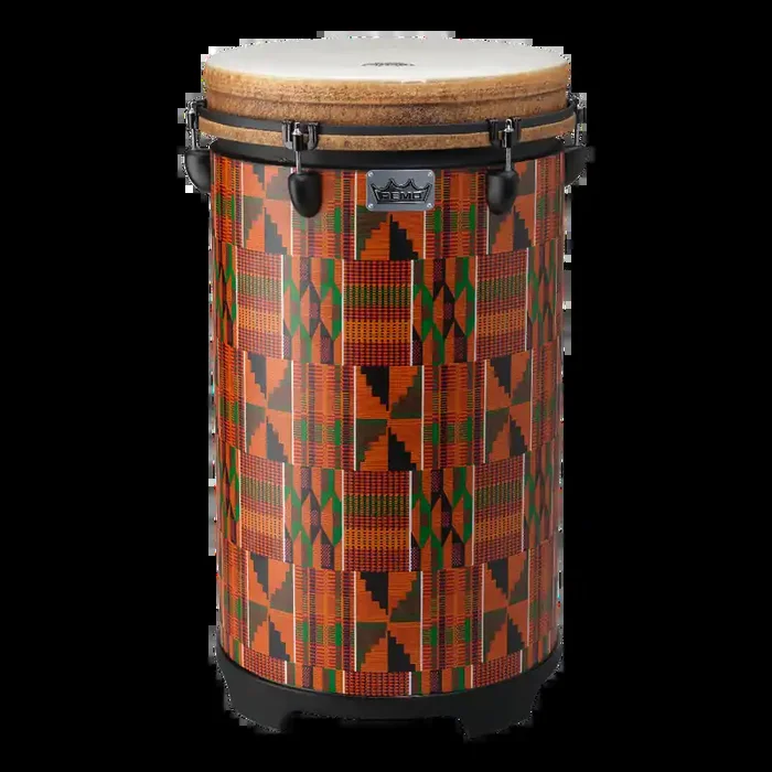 Remo TU1114PM Tubano, Drumkey Tuned, Fabric Kintekloth World Percussion