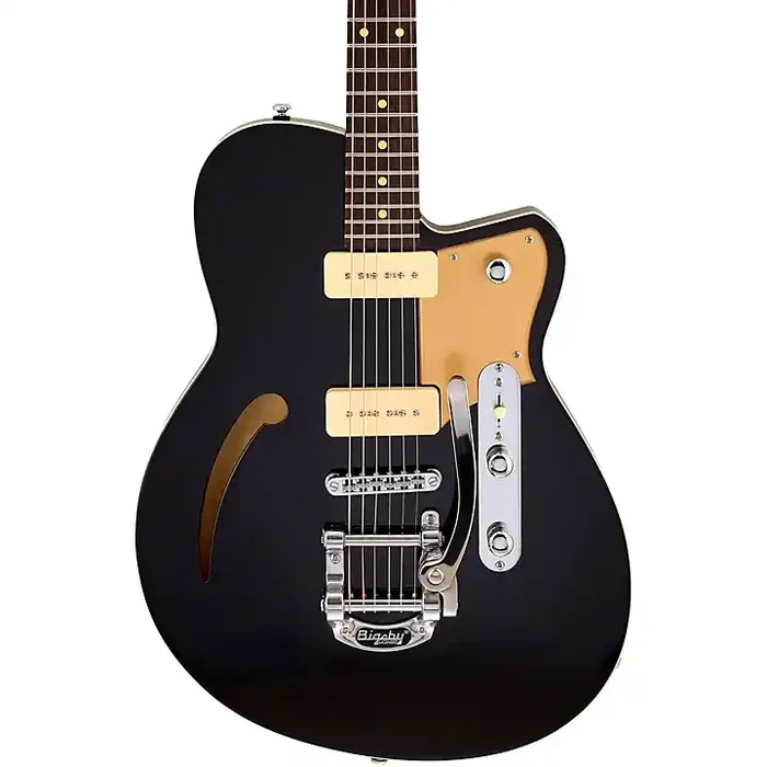 Reverend Club King 290 Rosewood Fingerboard Electric Guitar Midnight Black Guitar Center