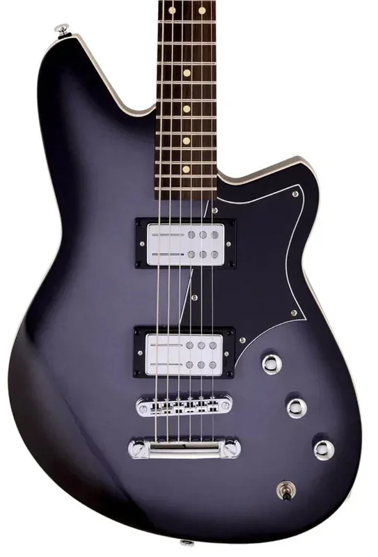 Reverend Descent RA Baritone Electric Guitar in Periwinkle Burst