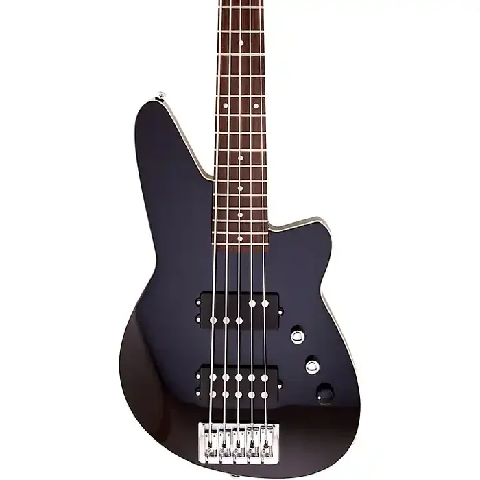 Reverend Mercalli 5 Rosewood Fingerboard 5-String Electrc Bass Guitar Midnight Black Guitar Center