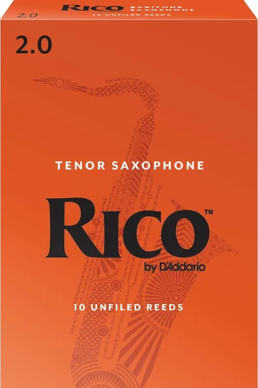 Rico by D‘Addario Baritone Sax Reeds, Strength 2, 10-pack