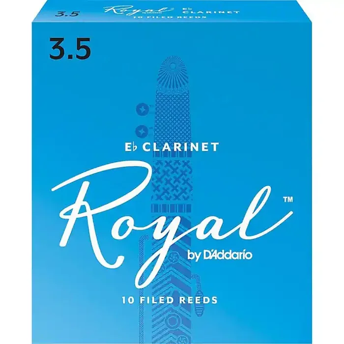 Rico Royal Eb Clarinet Reeds, Box of 10 Strength 3.5 Guitar Center
