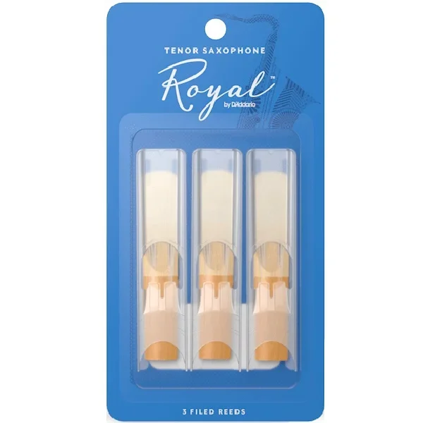 Rico Royal Tenor Saxophone 1.5 Reeds 3 Pack