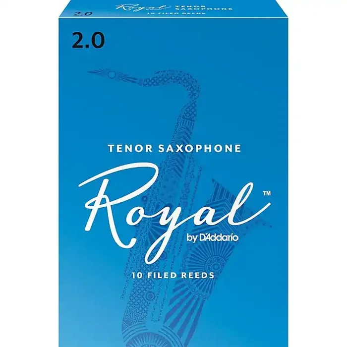 Rico Royal Tenor Saxophone Reeds, Box of 10 Strength 2 Guitar Center