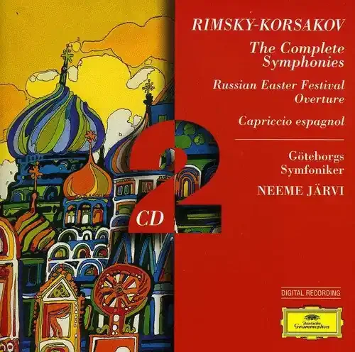 Rimsky-Korsakov / Symfoniker / Jarvi Symphonies 1-3 Capriccio Espagnol Ect – COMPACT DISCS