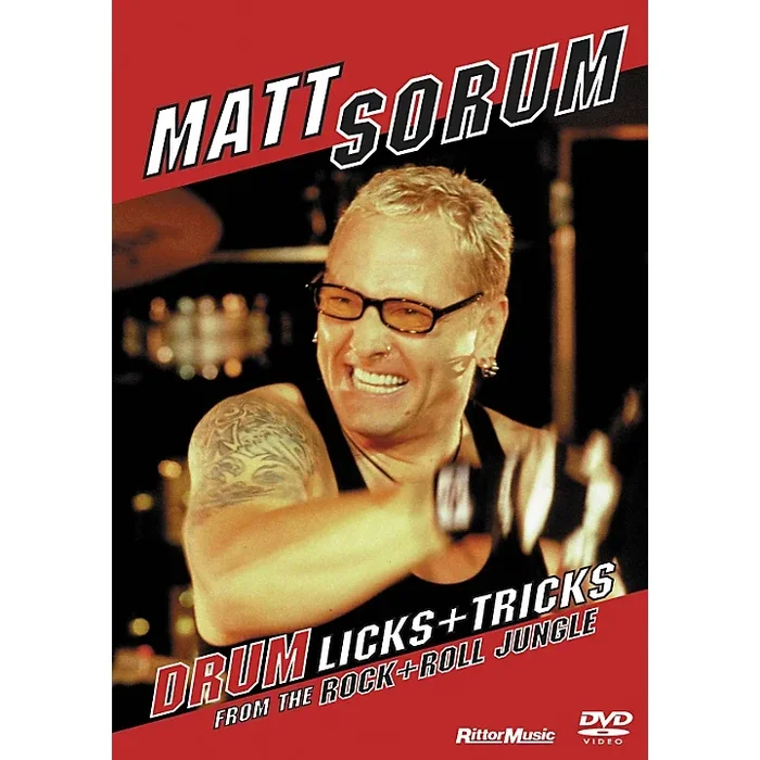 Rittor Music Matt Sorum – Drum Licks + Tricks From The Rock + Roll Jungle (DVD)