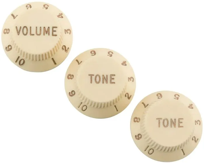 Road Worn® Strat® Knobs Aged White