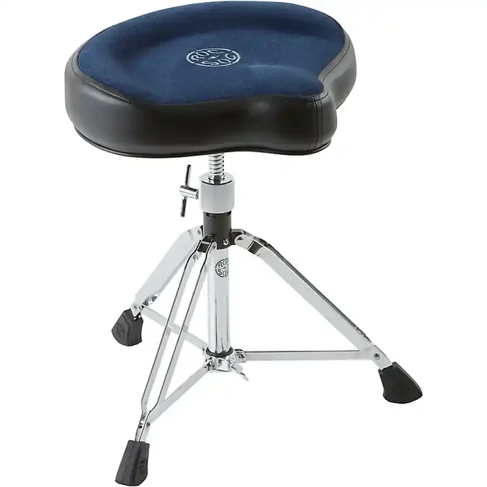 ROC-N-SOC Original Saddle Drum Throne Blue Guitar Center