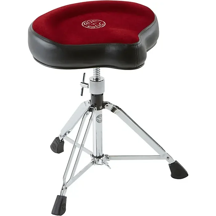 ROC-N-SOC Original Saddle Drum Throne Red Guitar Center