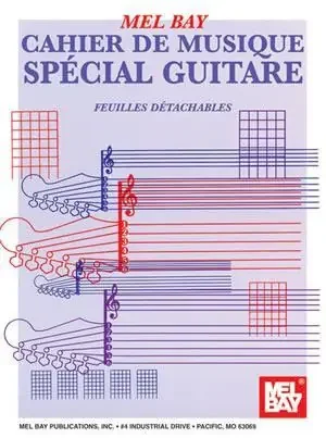 Rock Guitar Manuscript Book French Edition