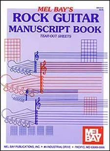 Rock Guitar Manuscript Book